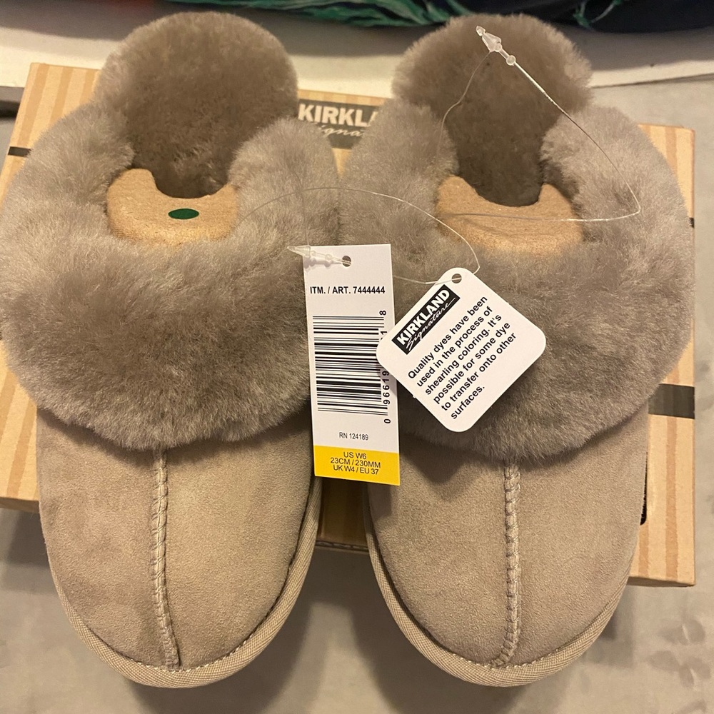 Shearling Slippers